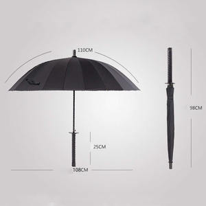 <span class=keywords><strong>Parapluie</strong></span> Katana de style <span class=keywords><strong>japonais</strong></span> <span class=keywords><strong>traditionnel</strong></span> compact en forme d'épée de samouraï en gros - Product Image 2