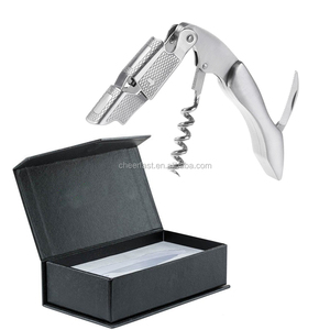 Tire bouchon de <span class=keywords><strong>vin</strong></span> rouge, en acier inoxydable et en argent, pour bouteille de <span class=keywords><strong>vin</strong></span>, professionnel robuste, de qualité supérieure, 1 pièce - Product Image 1