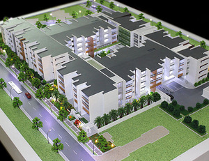 Mô Hình Xây Dựng <span class=keywords><strong>3d</strong></span> Kế Hoạch Sàn Thu Nhỏ - Product Image 2