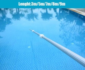 <span class=keywords><strong>Tête</strong></span> d'<span class=keywords><strong>aspirateur</strong></span> de <span class=keywords><strong>piscine</strong></span> MICPOOL MC-360 télescopique en aluminium et plastique bleu-blanc 30 cm, robuste, avec brosse pour piscines enterrées - Product Image 4