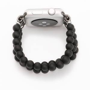 Bijoux de luxe Agate Conception Noir Montre Bracelet Pour iWatch, Haute Qualité Prime Montre Bandes Pour iWatch Série 1 2 3 - Product Image 3