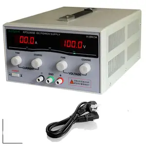 KPS1005D, alta precisión, alta potencia, pantalla LED ajustable, conmutación de fuente de alimentación DC 220V 0-100V/0-5A para laboratorio y enseñanza