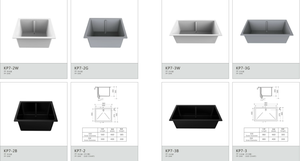 Resistente al ácido laboratorio pp fregadero laboratorio encimera fregadero - Product Image 6