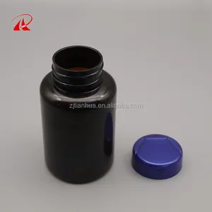 Food grade White/black/TRANSPARENT 120ml PET bottle for capsules supplement bottle