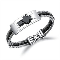 Marlary Hot Bán Thời Trang Dây Thép Không Gỉ Rope Loại Bạc Plated Bangle Set Ấn Độ Churi