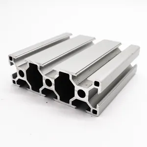 Venda quente 3090 30120 30150 Extrudado Anodizado 6063 Acessórios T-slot Direto Do Estoque Levou Perfil De Alumínio à venda