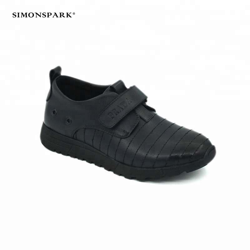 Wholesale Fashion Little Gentlemen's Business Style Black Casual Shoesboys School Shoes