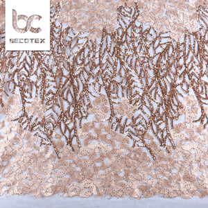 <span class=keywords><strong>Tela</strong></span> especial bordada con lentejuelas de <span class=keywords><strong>tul</strong></span> a la moda, nuevo estilo - Product Image 6