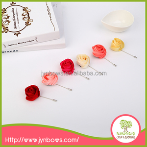 Nouvelle arrivée gros mode tissu personnalisé fleur apel pin - Product Image 1