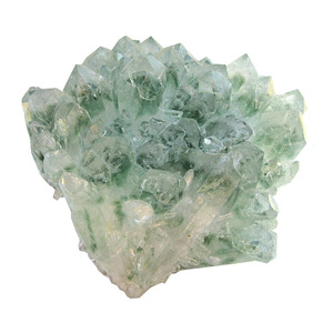 Verkaufen Sie Home Decoration Natural Green Phantom Quarz Heil kristall Cluster