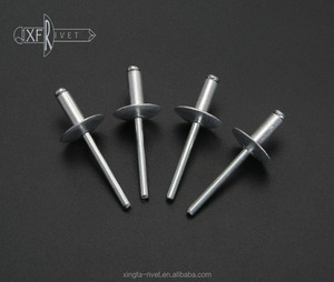 4.8*12mm Aluminum Large <strong>Flange</strong> Blind Rivets