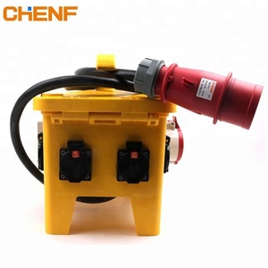 Quadro di Distribuzione Elettrica Industriale IP67 a 8 Prese, 3 Fasi, Impermeabile, 220V 38A, Montaggio a Parete o Portatile - Product Image 5