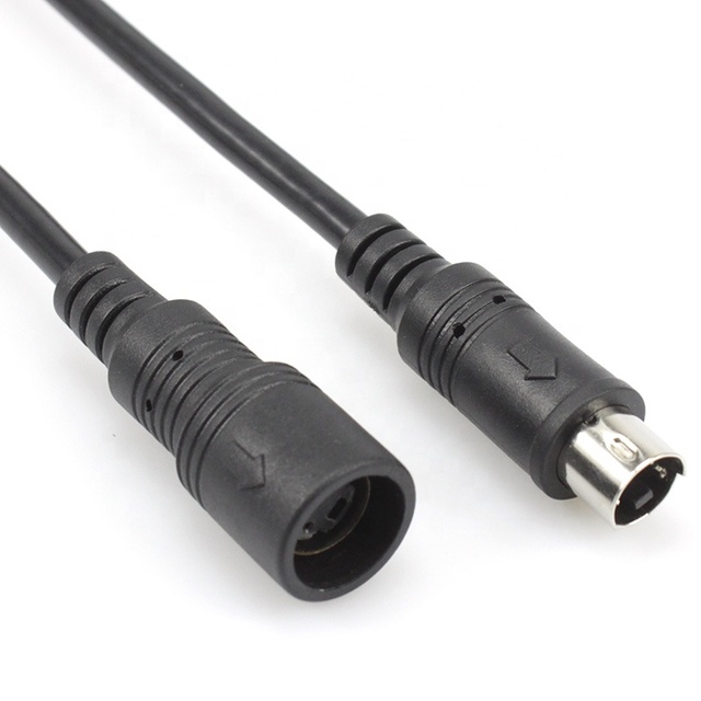 MINI DIN 4 PIN CABLE MD4 Pin Male to Female Extension Audio Video Cable Ps2 Cable