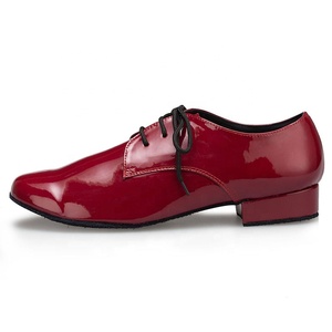 Chaussures de <span class=keywords><strong>danse</strong></span> latine pour hommes, souliers en microfibre de haute qualité L146, chaussures de <span class=keywords><strong>danse</strong></span> au standard national pour hommes - Product Image 2