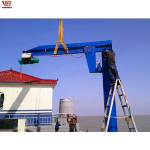 5 طن 10Ton الصناعية استخدام رافعة الجيب السعر الرسم تصميم مع Derricking الأذرع