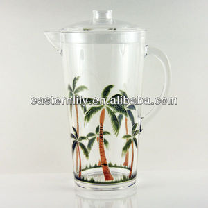 12ออนซ์กลางแจ้ง BPA ฟรีปาล์มเขตร้อนอะคริลิแก้วไวน์ - Product Image 3