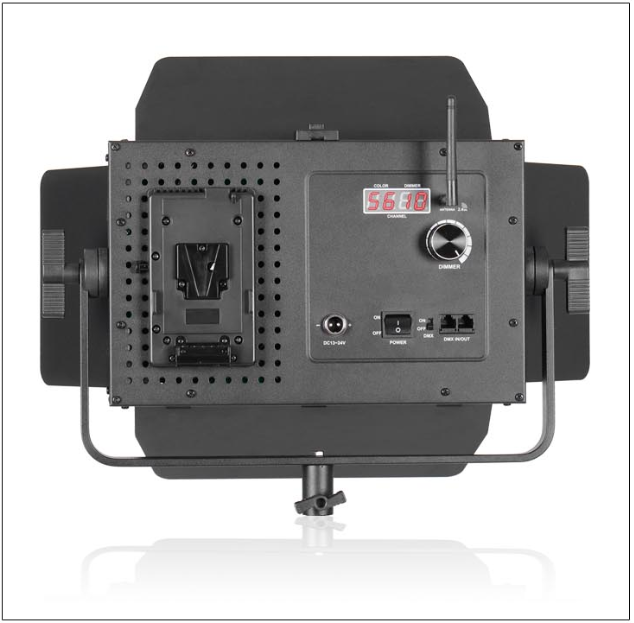 Tolifo DMX512 Batterie Alimenté Meilleur Budget LED Vidéo Conférence Éclairage Lumière de Prise de Vue Vidéographie Éclaire
