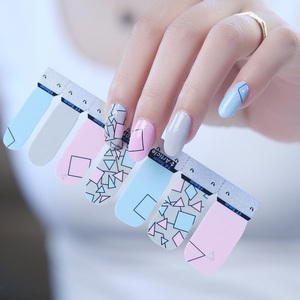 Großhandel heißer Papier druck Nagel aufkleber Nagel gel packung Nagel verpackungen - Product Image 2
