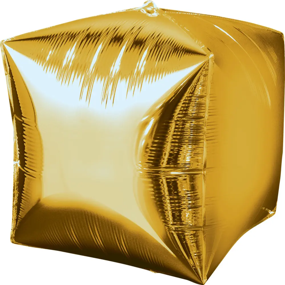 Cube bóng 24 inch Nhôm Vuông Lá Bóng cho Đám Cưới Hôn Nhân Bữa Tiệc Sinh Nhật Trang Trí Nội Thất Nguồn Cung Cấp