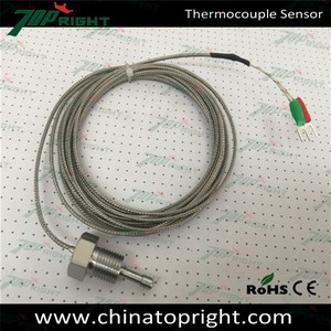 <span class=keywords><strong>K</strong></span> <span class=keywords><strong>tipo</strong></span> PT100 sensor tempertura 2 cables <span class=keywords><strong>termopar</strong></span> para la estufa de gas del surtidor de china - Product Image 2