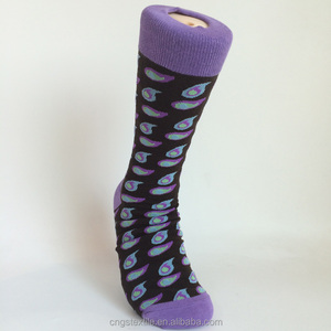 Personnalisé coloré <span class=keywords><strong>fantaisie</strong></span> robe chaussettes hommes avec <span class=keywords><strong>bas</strong></span> moq - Product Image 4