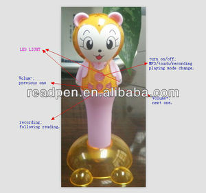 juguetes educativos baby de enseñanza sobre el sida de jardín de infantes táctil pluma de la lectura - Product Image 1