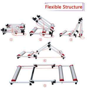 <span class=keywords><strong>Rodillo</strong></span> estacionario de ciclismo Conquer, <span class=keywords><strong>rodillo</strong></span> de <span class=keywords><strong>bicicleta</strong></span>, entrenador, Ejercicio en interiores - Product Image 5