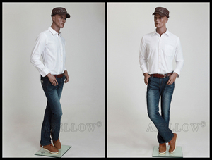 Bán Buôn Toàn Thân Realist Cơ Bắp Nam Mannequin Giá Rẻ Giả Sợi Thủy Tinh Người Đàn Ông Mannequin ZEKE2 - Product Image 5