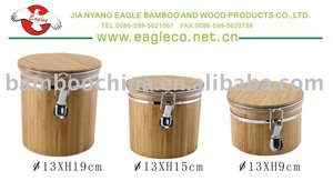 I più venduti barattolo di stoccaggio da cucina barattolo di bambù contenitore di bambù utilizzato <span class=keywords><strong>per</strong></span> tè o caffè o <span class=keywords><strong>zucchero</strong></span> - Product Image 3