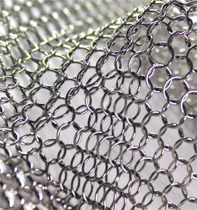 1*8MM Brass Chainmail Ring <span class=keywords><strong>Mesh</strong></span> Ring Rèm Kim Loại Lưới Để Trang Trí - Product Image 3