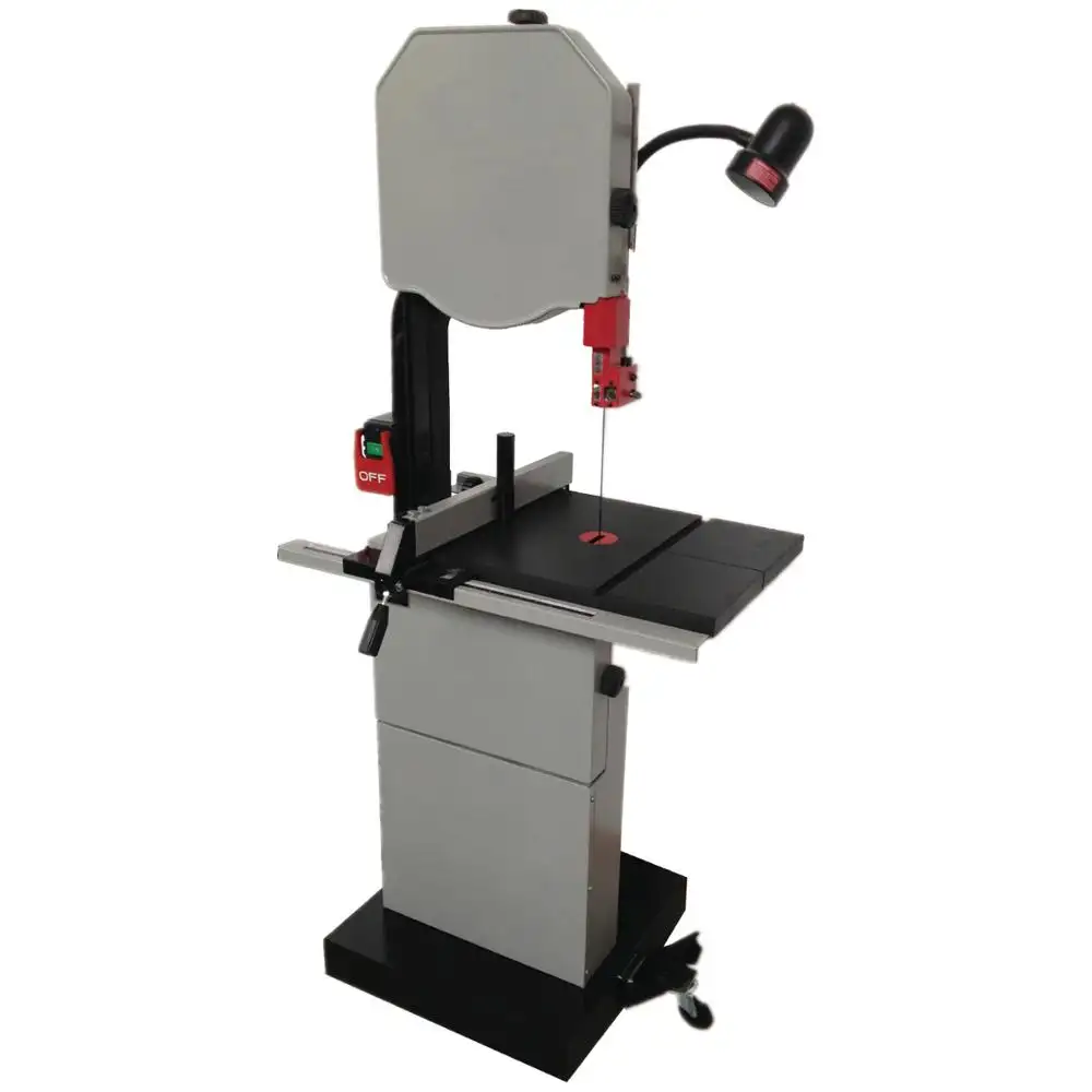 HuiBang 14インチ デラックス 2速 1.5HP 220V 垂直木工バンドソー 集塵 