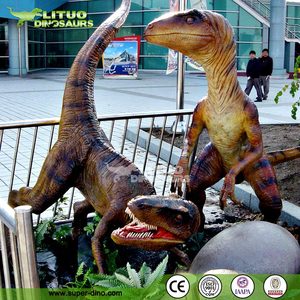 Escena de Lucha entre Iguanodon y <span class=keywords><strong>Deinonychus</strong></span>, Dinosaurio Real - Product Image 5