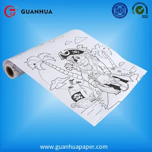 60gsm blanco ordenador papel plotter CAD papel de dibujo