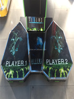 Machine de jeu d'arcade d'intérieur à monnayeur 2026 : Simulateur de tir Alien Extermination