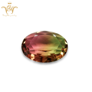 Moda al por mayor <span class=keywords><strong>verde</strong></span> menta turmalina piedras preciosas para la joyería de los pendientes - Product Image 1