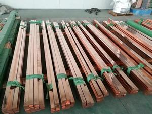 <span class=keywords><strong>Barre</strong></span> de bus en cuivre rouge 25mm*3mm, mise à la terre, protection contre la foudre, <span class=keywords><strong>barre</strong></span> de cuivre plate - Product Image 4