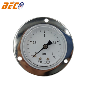बेको पैनल माउंट शॉकप्रूफ दबाव गेज, 40 मिमी दबाव गेज मैनोमीटर - Product Image 4