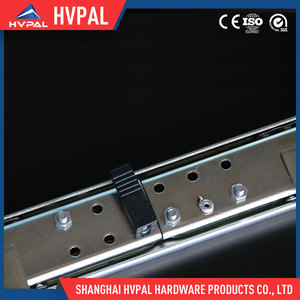 China fábrica de poca potencia canal telescópico diapositiva del cajón de diapositivas cojinete de bolas mesa lineal - Product Image 3