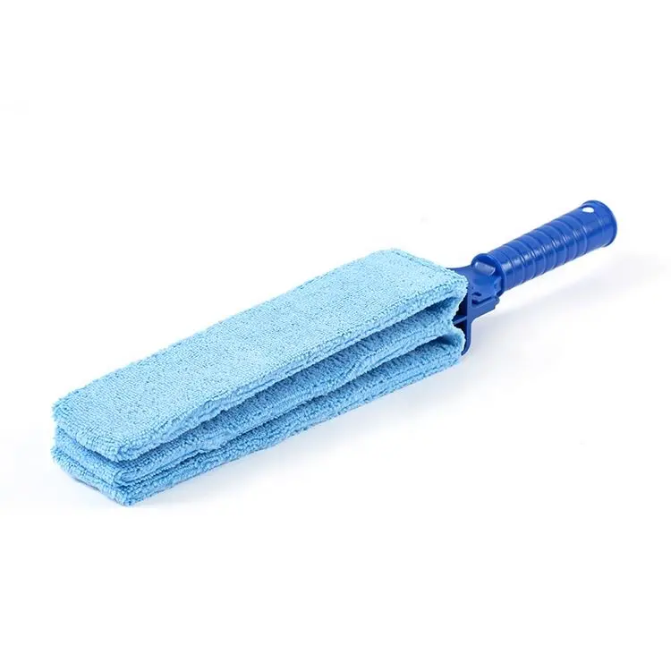 Nettoyant brosse de nettoyage de vitres en microfibres avec store lavable chiffon de nettoyage époussette plumeau de climatiseur