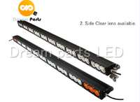 Auxtings-barre lumineuse Led incurvée 300w, 50 pouces, simple rangée, pour tracteurs tout terrain 4x4