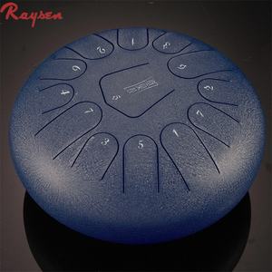 آلة طبل فولاذي من رايسن بـ 13 نغمة مقاس 12 بوصة، آلة موسيقية متوفرة بـ 14 لونًا - Product Image 3