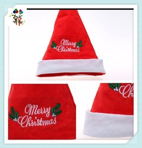 Calidad colores rojo y blanco <span class=keywords><strong>Deluxe</strong></span> Navidad padre FIESTA DE Navidad Santa sombreros 2017 - Product Image 6