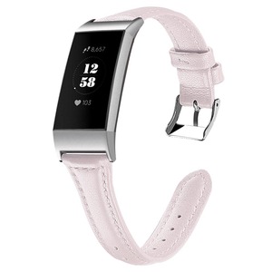 Tschick – bracelets en cuir pour <span class=keywords><strong>Fitbit</strong></span> Charge 3/SE pour femmes et hommes, petits et grands, bande de remplacement en cuir de qualité supérieure, accessoires de poignet - Product Image 3