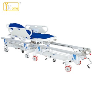 लक्जरी हाइड्रोलिक रोगी परिवहन ट्रॉली - Product Image 5