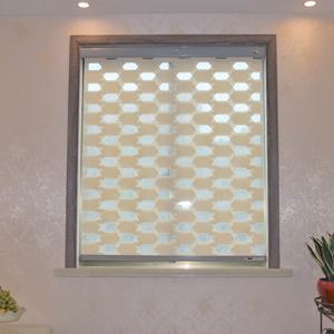 Cortina de ventana al por mayor veneciana de centro de Casa visión unidireccional doble sombra transparente tela de persianas de cebra - Product Image 6