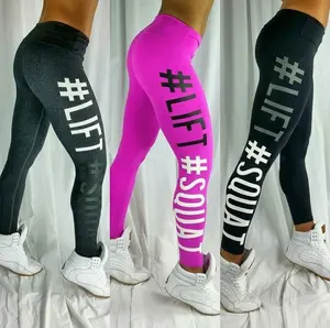 Wholesale New Fashion custom printed leggings Fitness Yoga pants Leggings