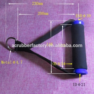 EPDM NBR Patterned Xe Đạp Handlebar Grips thoải mái phẳng đúc cao su cho xe đạp leo núi vật nuôi dễ dàng hàng đầu cao su xử lý - Product Image 3