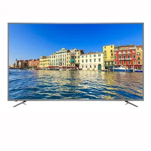 中国工厂大尺寸 55 75 86英寸 LED 电视 FHD UHD 液晶电视