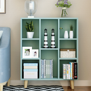 Estantería <span class=keywords><strong>de</strong></span> <span class=keywords><strong>libros</strong></span> con cubo <span class=keywords><strong>de</strong></span> madera blanca para niños, venta al por mayor <span class=keywords><strong>de</strong></span> fábrica china - Product Image 3