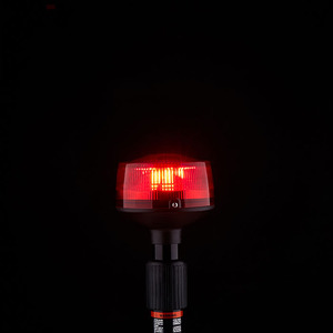 SENKEN-luz de advertencia trasera de motocicleta, luz giratoria de alto brillo, con montaje de poste intermitente - Product Image 6